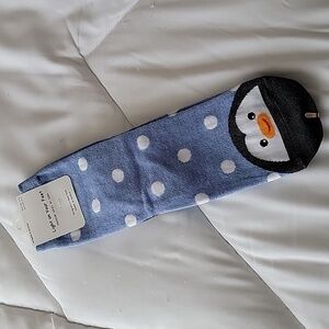 BRAND NEW penguin polka dot socks